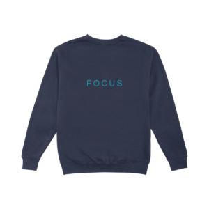Navy Blue Crewneck Sweatshirt