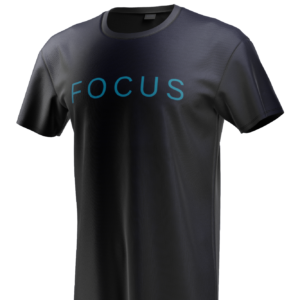 Classic Black Round Neck Short-Sleeve T-Shirt
