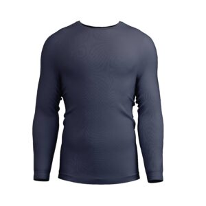 Classic Black Round Neck Full-Sleeve T-Shirt